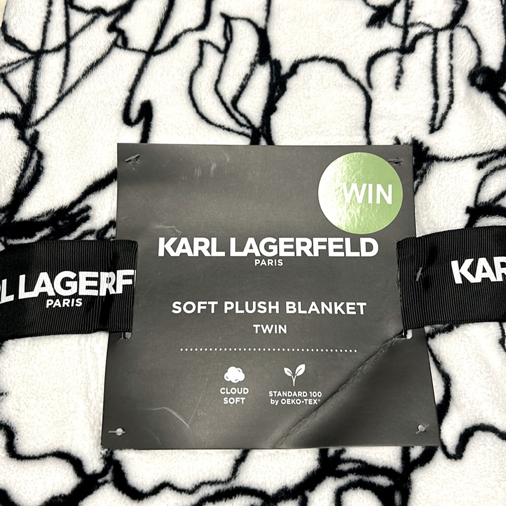 Karl Lagerfeld blanket
